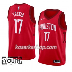 Dres Houston Rockets PJ Tucker 17 Nike 2018-19 Crvena Swingman - Dječji